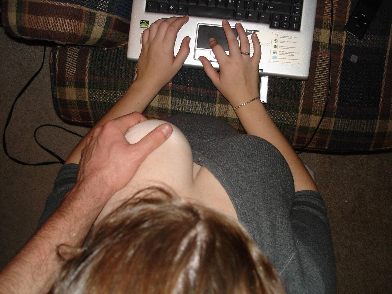 Изображение помечено: Brunette, Busty, Sexy Wallpaper, Boobs