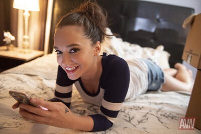 Изображение помечено: AVN, American, Brunette, Eyes, Gia Paige, Legs, Love in the Digital Age, Sexy Wallpaper, Smiling, Cute, Safe for work, Tattoo