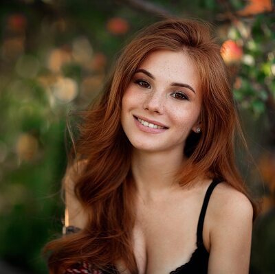 Изображение помечено: Anna Fedotova, Redhead, Cute, Face, Russian, Smiling
