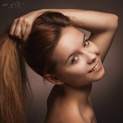 Изображение помечено: Art of CK photo, Brunette, Cute, Eyes, Face, Safe for work, Smiling