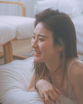 Изображение помечено: Asian, Chinese, LetheKhaos, Smiling, Face, Lingerie