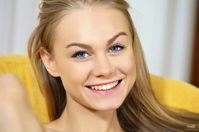 Изображение помечено: Blonde, Eyes, Nancy Ace - Nancy A, Second Day with Nancy, Sexy Wallpaper, Smiling, Ukrainian, Watch4Beauty, Cute, Safe for work