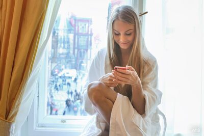 Изображение помечено: Blonde, Nancy Ace - Nancy A, Second Day with Nancy, Sexy Wallpaper, Smiling, Ukrainian, Watch4Beauty, Cute, Safe for work