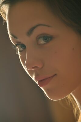 Изображение помечено: Brunette, MET Art, Rich A, Tesojis, Close-up, Cute, Eyes, Face, Safe for work, Ukrainian