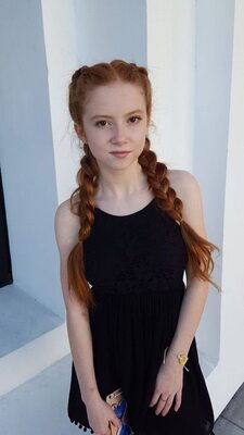 Изображение помечено: Redhead, Braid, Eyes, Safe for work