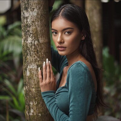 Изображение помечено: Skinny, Alisa Arunahiran, Asian, Beach, Brunette, Eyes, Thai, Cute