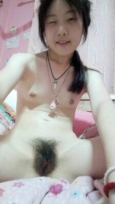 Изображение помечено: Skinny, Asian, Flat chested, Hairy, Pussy, Selfie, Small Tits