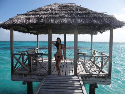 Изображение помечено: Skinny, Beach, Bikini, Brazilian, Brunette, Kaira Jord&atilde;o Magalh&atilde;es, Legs, Sexy Wallpaper, Tummy