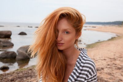 Изображение помечено: Skinny, Beach, Eyes, Fugite, MET Art, Red Fox - Michelle Starr - Michelle H, Redhead, Sexy Wallpaper, Ukrainian, Safe for work