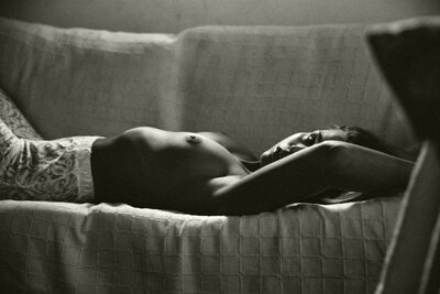 Изображение помечено: Skinny, Black and White, Brunette, Jörg Billwitz, Marisa Papen, Port de Sant Miquel, Art, Belgian, Cute, Sexy Wallpaper, Small Tits