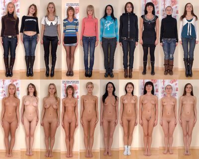 Изображение помечено: Skinny, Blonde, Brunette, 10 girls, Legs, Small Tits, Tummy