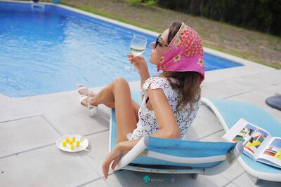 Изображение помечено: Skinny, Blonde, Cafe Society, Katya Clover - Mango A, Legs, Russian, Sexy Wallpaper, katya-clover.com, Cute, Pool, Safe for work