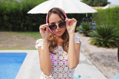 Изображение помечено: Skinny, Blonde, Cafe Society, Katya Clover - Mango A, Russian, Sexy Wallpaper, katya-clover.com, Cute, Pool, Safe for work