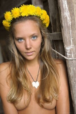 Изображение помечено: Skinny, Blonde, Eyes, Katya Clover - Mango A, MET Art, Memorigo, Russian, Cute, Shy, Small Tits