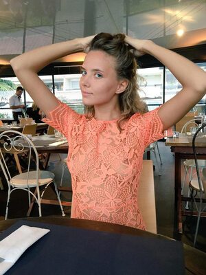 Изображение помечено: Skinny, Blonde, Eyes, Katya Clover - Mango A, Russian, Cute, Small Tits