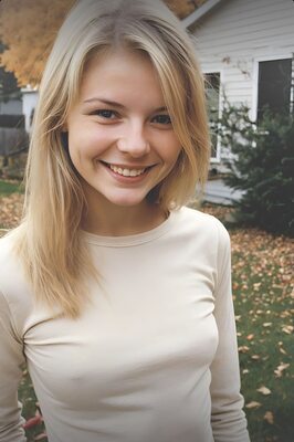 Изображение помечено: Skinny, Blonde, Eyes, Smiling, What is her name, Cute