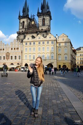 Изображение помечено: Skinny, Blonde, Nancy Ace - Nancy A, Second Day with Nancy, Ukrainian, Watch4Beauty, Cute, Safe for work