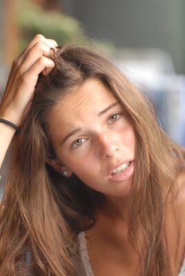 Изображение помечено: Skinny, Brunette, Caterina, Eyes, Italian, Cute, Safe for work, Shy