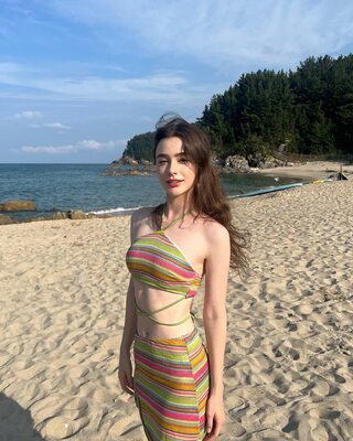 Изображение помечено: Skinny, Brunette, Dasha Taran, Beach, Cute, Russian, Safe for work, Tummy