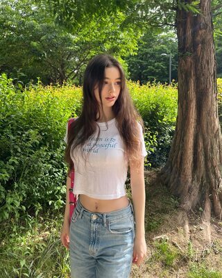 Изображение помечено: Skinny, Brunette, Dasha Taran, Cute, Nature, Piercing, Russian, Safe for work, Tummy