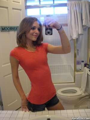 Изображение помечено: Skinny, Brunette, Kasey Chase, PornPros.com, American, Cute, Mirror, Safe for work, Selfie, Small Tits