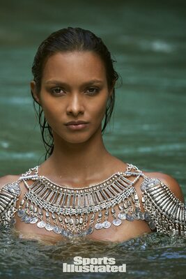 Изображение помечено: Skinny, Brunette, Lais Ribeiro, Sports Illustrated, Bikini, Brazilian, Celebrity - Star, Cute, Nature