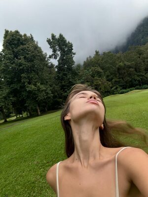 Изображение помечено: Skinny, Brunette, Nature, Russian, Veronika Safronenko - Vero Hanberg - verohanberg, Cute